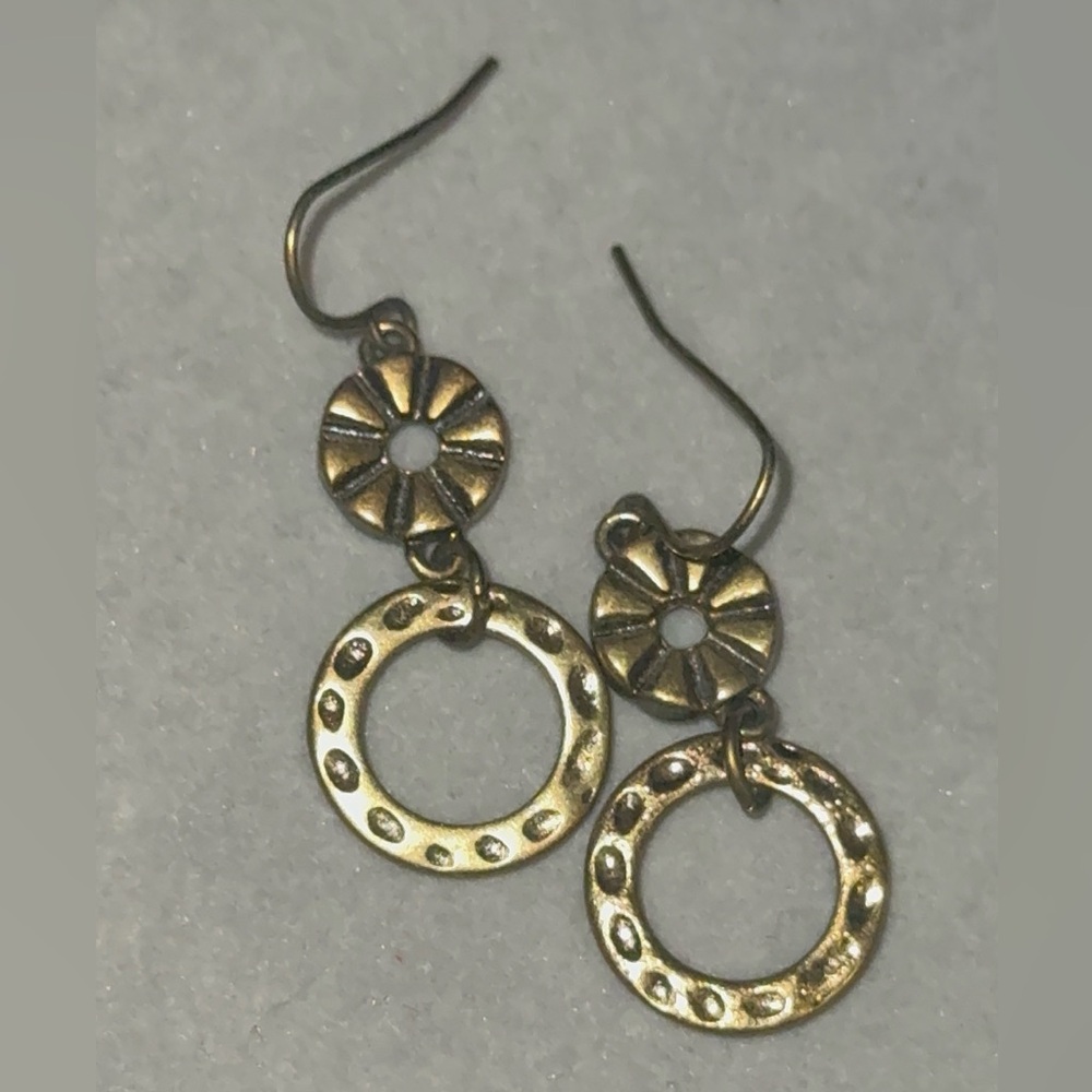 Gold Dangle Earrings